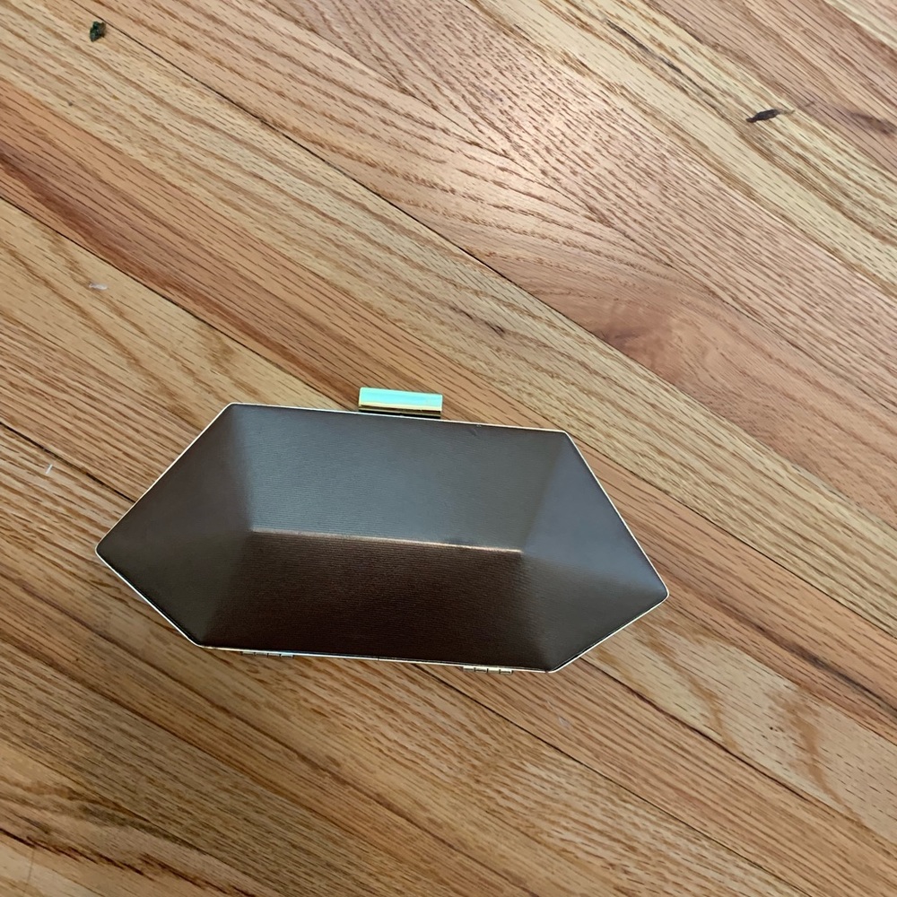 Small gold clutch